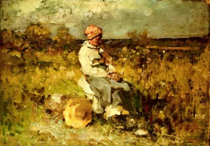 nicolae-grigorescu-batrana-din-brolle