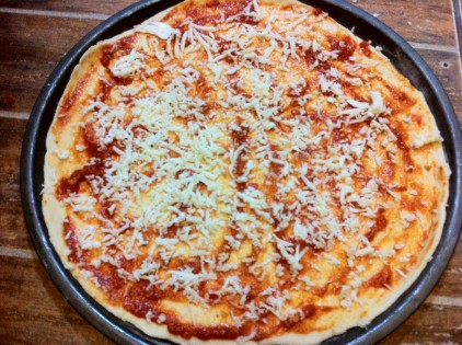 pizza facuta in casa