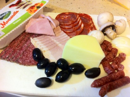 ingrediente pizza