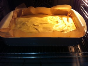 pandispan la cuptor