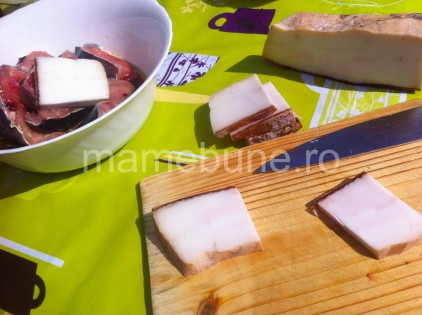 somn cu slanina